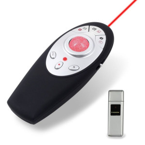 Présenteur laser multimédia, récepteur USB pour ordinateurs fixes et portables PLMRUOFP01-20