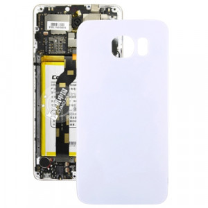 Couverture arrière de la batterie d'origine pour Samsung Galaxy S6 (Blanc) SC960W451-20