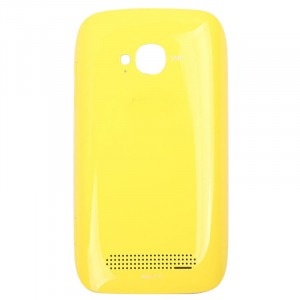 iPartsBuy Couvercle arrière de la batterie de logement d'origine + bouton latéral pour Nokia 710 (jaune) SI099Y547-20