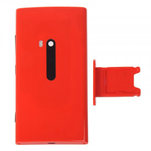iPartsBuy Original Couverture Arrière + Plateau Carte SIM pour Nokia Lumia 920 (Rouge) SI169R890-20