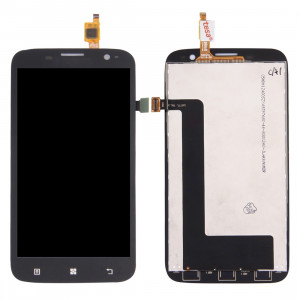 iPartsBuy LCD Affichage + Écran Tactile Digitizer Assemblée Remplacement pour Lenovo A859 (Noir) SI600B676-20