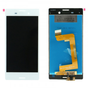 iPartsBuy LCD Affichage + Écran Tactile Digitizer Assemblée Remplacement pour Sony Xperia M4 Aqua (Blanc) SI749W864-20