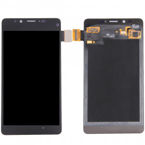 iPartsAcheter pour Microsoft Lumia 950 LCD + écran tactile Digitizer Assemblée (Noir) SI881B683-20