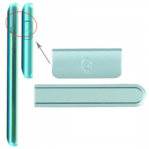 iPartsBuy Écouteur Bouton & Volume Bouton de Remplacement pour Sony Xperia ZR / M36h (Bleu) SI552L232-20