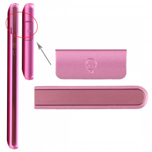 iPartsBuy Bouton d'écouteur et bouton de volume de remplacement pour Sony Xperia ZR / M36h (Magenta) SI552M372-20