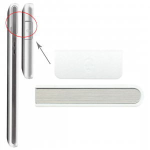 iPartsBuy Écouteur Bouton & Volume Bouton de Remplacement pour Sony Xperia ZR / M36h (Argent) SI552S1237-20