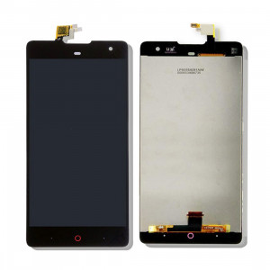 Ecran LCD et ensemble de numérisation complet pour ZTE Nubia Z7 Max / NX505J (Noir) SH274W849-20