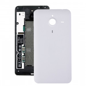 iPartsAcheter pour Microsoft Lumia 640 XL couvercle arrière de la batterie (blanc) SI400W1870-20