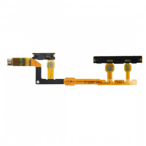 Bouton d'alimentation iPartsBuy et bouton de volume Câble Flex pour Sony Xperia Z3 Compact / D5803 / D5833 SB2590327-20