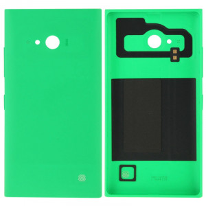 Couverture arrière de remplacement de batterie en plastique de couleur unie pour Nokia Lumia 730 (vert) SC588L596-20