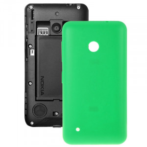 Couverture arrière de batterie en plastique de couleur unie pour Nokia Lumia 530 / Rock / M-1018 / RM-1020 (vert) SC589G1932-20