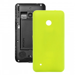 iPartsAcheter pour Nokia Lumia 530 couleur unie en plastique couvercle de la batterie arrière (jaune) SI589Y1180-20