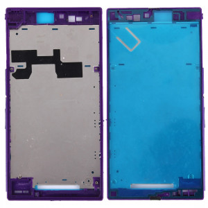 iPartsAcheter pour Sony Xperia Z Ultra / XL39h / C6802 Boîtier Avant Cadre LCD Cadre (Violet) SI077P1781-20