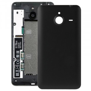 Remplacement de couverture de logement arrière en plastique givré de surface pour Microsoft Lumia 640XL (noir) SR056B1651-20