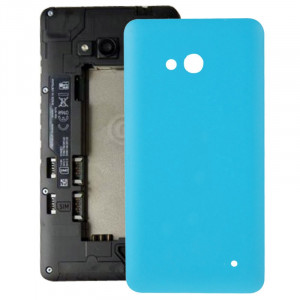 iPartsAcheter pour Microsoft Lumia 640 Surface en plastique givré couvercle du boîtier arrière (bleu) SI058D1668-20