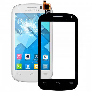 iPartsBuy remplacement d'écran tactile pour Alcatel One Touch POP C3 / OT-4033 / 4033D / 4033X (Noir) SI513B593-20