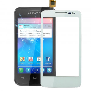 iPartsBuy remplacement d'écran tactile pour Alcatel One Touch Evolve / 5020 (blanc) SI710W1895-20