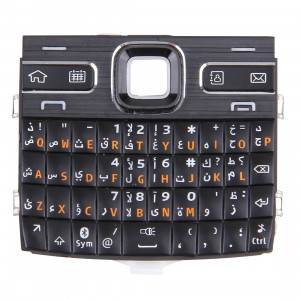 iPartsBuy Claviers Mobile Phone remplacement du logement avec des boutons de menu / touches de presse pour Nokia E72 (noir) SI787B1293-20
