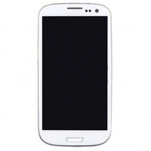 iPartsAcheter pour Samsung Galaxy SIII / i9300 Original Écran LCD + Écran Tactile Digitizer Assemblée avec Cadre (Blanc) SI114W277-20