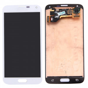 iPartsAcheter pour Samsung Galaxy S5 / G9006V / G900F / G900A / G900I / G900M / G900V Écran LCD Original + Écran Tactile Digitizer Assemblée (Blanc) SI0295211-20