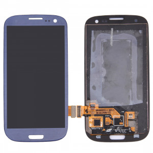 iPartsAcheter pour Samsung Galaxy SIII / i9300 Original Écran LCD + Assemblée Digitizer écran tactile (Bleu foncé) SI03001403-20