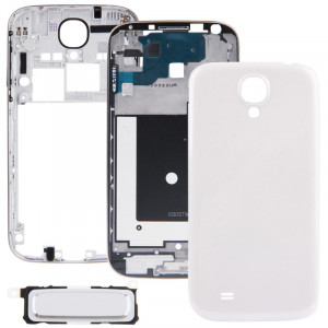 iPartsBuy Remplacement complet de la couverture de la face avant pour Samsung Galaxy S IV / i9500 (blanc) SI03281719-20