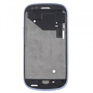 Middle Board LCD avec câble de bouton, pour Samsung Galaxy SIII mini / i8190 (bleu) SM0405373-20