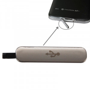 Chargeur USB Dock Port Housse anti-poussière pour Samsung Galaxy S5 (Gold) SC462J708-20