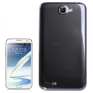 Pour Samsung Galaxy Note II / N7100 couverture arrière en plastique d'origine avec NFC (gris foncé) SP4DGL1615-20
