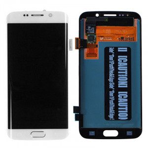 iPartsAcheter pour Samsung Galaxy S6 bord / G925 Original LCD Affichage + Écran Tactile Digitizer Assemblée (Blanc) SI771W94-20