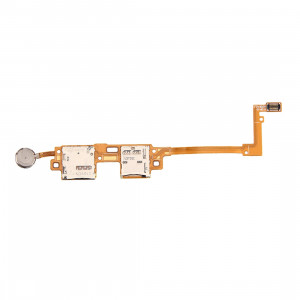 iPartsAcheter pour Samsung Galaxy Note 10.1 (édition 2014) / P600 / P605 SIM et lecteur de carte SD contact Flex câble SI08341599-20