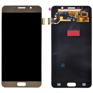 iPartsAcheter pour Samsung Galaxy Note 5 / N9200 Écran LCD Original + Écran Tactile Digitizer Assemblée (Or) SI871J313-20