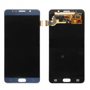 iPartsAcheter pour Samsung Galaxy Note 5 / N9200 Écran LCD Original + Écran Tactile Digitizer Assemblée (Bleu) SI871L1998-20