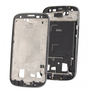 iPartsBuy 2 en 1 pour Samsung Galaxy S III / i9300 (médium LCD d'origine + châssis avant d'origine) (Gris) SI40DG1742-20