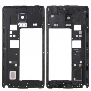iPartsBuy Middle Frame Bezel / Logement arrière pour Samsung Galaxy Note Edge / N915 (Noir) SI113B1235-20