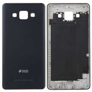 iPartsBuy Boîtier Arrière pour Samsung Galaxy A5 / A500 (Noir) SI136B1040-20