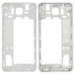 iPartsBuy Moyen Cadre Bazel Retour Plaque Logement Caméra Lens Remplacement pour Samsung Galaxy Alpha / G850 SI21521047-20