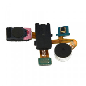 iPartsBuy Vibrateur Écouteur Oreillette Audio Jack Flex Câble pour Samsung Galaxy Premier / i9260 SI7093349-20