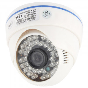 Caméra infrarouge matérielle de couleur d'ABS de lentille de CMOS 420TVL 3,6mm avec 36 LED, distance d'IR: 20m SH02491394-20