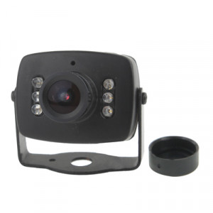 Mini caméra 1/4 CMOS 6 LED couleur 380TVL SH0714553-20