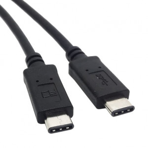 Connecteur mâle USB 3.1 Type C 1 m vers câble de données d'extension mâle, Pour tablette et téléphone portable et disque dur (noir) SH0146513-20
