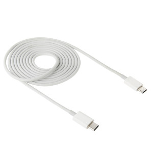 Connecteur mâle USB-C / Type-C 3.1 de 2 m vers câble de données d'extension mâle, 2 m USB-C / Type-C 3.1 connecteur mâle vers câble de données d'extension mâle (blanc) SH014W1429-20
