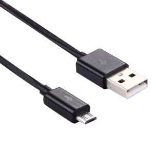 Câble de données USB pour port micro USB de 3 m, Câble de données USB avec port micro USB de 3 m (noir) SH-1101654-20