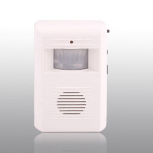 Dispositif de bienvenue infrarouge / capteur infrarouge bienvenue sonnette de porte (blanc) SH02061837-20
