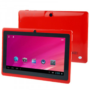 Tablet PC, 7,0 pouces, 512 Mo + 8 Go, Android 4.0, Allwinner A33 Quad Core 1,5 GHz (rouge) ST107R1450-20