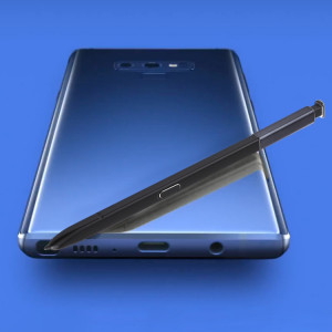 Stylet portable haute sensibilité sans Bluetooth pour Galaxy Note9 (noir) SH217B472-20
