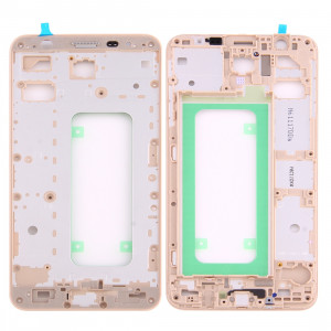 iPartsAcheter pour Samsung Galaxy On7 (2016) / G6100 & J7 Premier Moyen Cadre Lunette (Or) SI499J1350-20