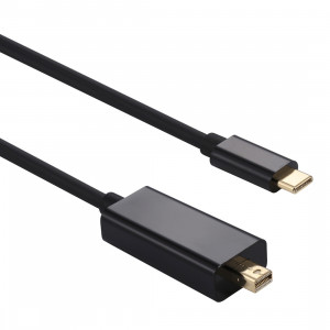 Câble Adaptateur Mâle DisplayPort Mâle vers USB-C / Type C Cm 1,8 M SH0731738-20