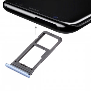 iPartsAcheter pour Samsung Galaxy S8 Carte SIM + Micro SD / Carte SIM (Bleu) SI839L1890-20