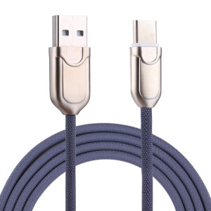 Câble de chargeur rapide de synchronisation de données USB-C / Type-C vers USB 2.0 1 m 2 A, Câble de chargeur rapide de synchronisation de données USB-C / Type-C vers USB 2.0 de 1 m 2 A (bleu) SH937L5-20